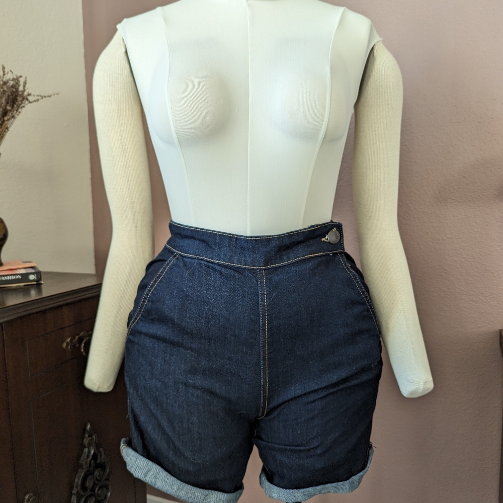 Hell Bunny Yaz Denim Shorts